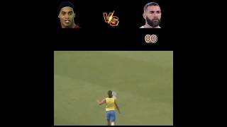 Ronaldhino vs Benzema juggling video ⚽🔥efootballfootballfootballshortsplace soccervs tending [upl. by Hahsi798]