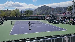 SuWei Hsieh vs Kamillia Rakhimova  Part 3 BNP Paribas Open Indian Wells CA 2024 [upl. by Konyn]