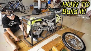 UNBOXING MY NEW PIT BIKE Thumpstar 140cc [upl. by Bradski54]