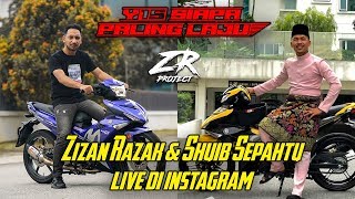 ZR PROJECT  Zizan Razak amp Shuib Sepahtu Live di Instagram [upl. by Hattie733]