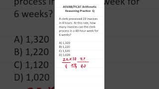 ASVABPiCAT Arithmetic Reasoning Practice Test Q RatesProportions acetheasvab grammarhero [upl. by Anyk]