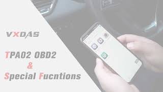 Master TPMS Sensor Relearn with VXDAS TPA02  OBD2 amp Special Functions Demo [upl. by Howund593]