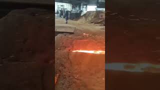 Blast Furnace Slag Remove process Slag Drain 💈🗼🗼 [upl. by Liv]