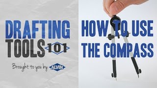 Drafting Tools 101  Learn How to Use the Compass [upl. by Sholley]