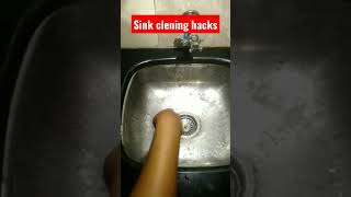 sink clening  just 2 minutes kichen craft shortstrendingviral viralvideo kichenhack [upl. by Japheth]