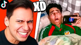 REACCIONADO A PUBLICIDADES XD DE TIK TOK 😰 [upl. by Nawud]