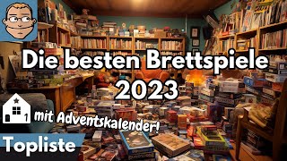 Die besten Brettspiele 2023  meine Top 3 nach Kategorien – Türchen 1 Adventskalender [upl. by Arik]