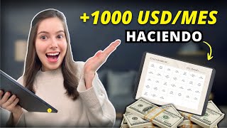 🍀Gana 1100 USDMES Trabaja en línea desde casa  Gana dinero en internet Sin EXPERIENCIA [upl. by Yeniar111]