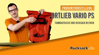 Produktvorstellung Ortlieb »Vario PS« [upl. by Hellman]