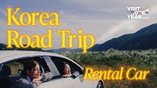 KOREA ROAD TRIP RENTAL CAR Road to Freedom ROADTOFREEDOM JECHEON CHUNGJU [upl. by Noman]