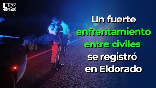 ¡Se registra fuerte balacera en Eldorado [upl. by Ltney]