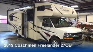 2019 Coachmen Freelander 27QB  Tech Tour [upl. by Neirrad]