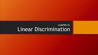 What is linear discrimination in machine learning [upl. by Sirod]