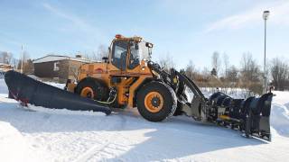 Ljungby L15 with Drivex VB3700 and side plough SP10 [upl. by Eelyme]