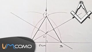 Geometria Descritiva  Desenhar um Triângulo Equilátero Sendo Dado um dos Lados [upl. by Acinnor808]