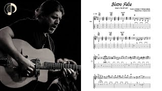 Stephane Wrembel  Bistro Fada Midnight in Paris  Guitar Transcription Tab [upl. by Gratiana524]