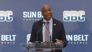 Commissioner Keith Gill State of the Conference — 2024 Sun Belt Football Media Days [upl. by Merideth558]