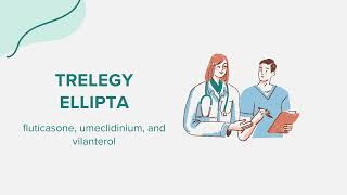 Trelegy Ellipta fluticasone umeclidinium and vilanterol  Drug Rx Information [upl. by Ewall912]