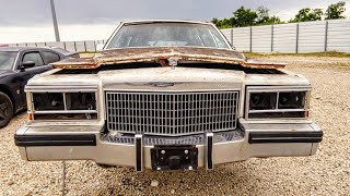 1980 Armbruster Stageway Cadillac Limo Junkyard Find [upl. by Ativel]