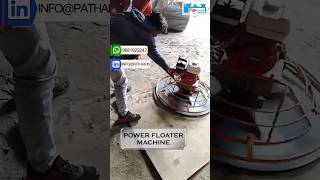 Power floater machine by TL Pathak Group powerfloater manufacturer productivity highquality [upl. by Inessa]