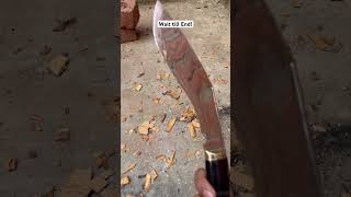 Quality Assurance By Himalayan Blades  kukriknife gurkhaknife blade khukrimaking forge usarmy [upl. by Daniella]