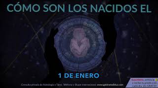 Cómo son los NACIDOS el 1 de Enero [upl. by Oidivo664]