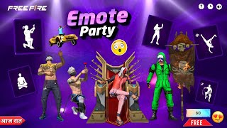 Emote Party Event Confirm Date 🥳🤯  Ff new event  Ff New Event today  Free Fire upcoming event [upl. by Haidedej82]