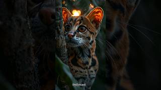 RUSTY spotted cat 🐈 facts sciencefacts amazing youtubeshorts sabscribe [upl. by Chemush347]