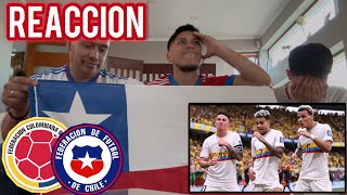 Colombia 40 Chile l Reacción de Chilenos l Clasificatorias Mundial 2026 [upl. by Vano]