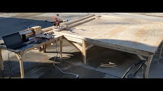 DIY automated drone battery swap landing pad and relaunch  less than 900 [upl. by Dnana]