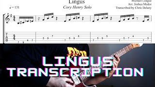 Lingus Solo Transcription  Snarky Puppy Performed by Joshua Meader [upl. by Ennaira]