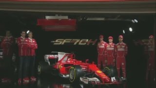 F1 2017  Ferrari SF70H F1 Car Reveal [upl. by Hsac955]