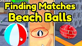 Finding ALL 10 MATCHES Beach Balls LIVE Toilet Tower Defense [upl. by Nede]