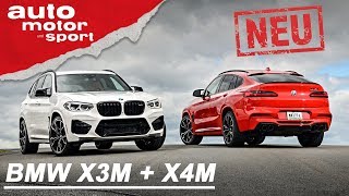 NEU BMW X3M  X4M Echte SUVSportler  auto motor und sport [upl. by Cristal]