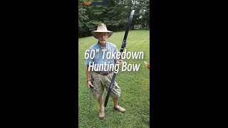 60“ Takedown Recurve Bowarchery archer archeryaddict huntingbow archerysupplier archerylife [upl. by Inoliel]