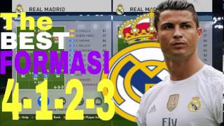 PES 20162017 Tutorial Formasi Terbaik Real Madrid  The BEST FORMATION Real Madrid [upl. by Coffeng]