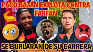 Paco Bazán explota contra Farfán ante burlas sobre su carrera “Harto picante en Encuernados” [upl. by Schubert]