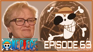 THE BIGGEST HOMIE LABOON  Grandma Reacts to One Piece Episode 63 [upl. by Asserak]