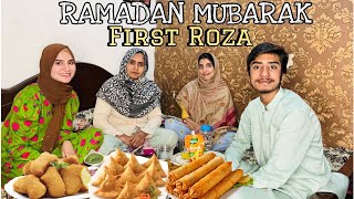 1ST RAMADAN WITH FAMILY 😇 ramzan Mubarak 🌙 NA60 [upl. by Russian]