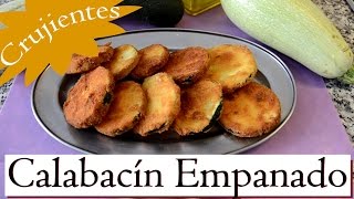 ¿Cómo hacer Calabacín Empanado Crujiente Perfecto Las Recetas del Hortelano [upl. by Auqinahs]