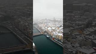 Magical Snowfall in Zurich [upl. by Cleo802]