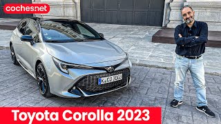 Toyota Corolla 2023  Prueba  Test  Review en español  cochesnet [upl. by Assert]