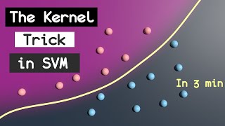 The Kernel Trick in Support Vector Machine SVM [upl. by Hawk641]