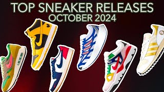 Top Sneakers Releases For October 2024 [upl. by Hakeber]