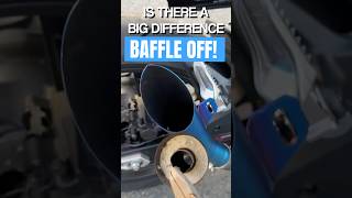 450SS Exhaust Baffle 🏍️ ON vs OFF  Sound Differences  CFMOTO 2024 Motorcycle [upl. by Snapp]