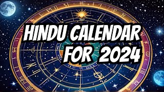 Hindu Calendar SEPT 2024 Astrology Reading Festivals Holidays Moon Phases [upl. by Daven]