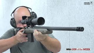 NRA Gun of the Week Ruger Hawkeye LongRange Target Rifle [upl. by Marylynne335]