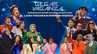 Kedudukan Markah Minggu 1 amp Lagu Tugasan Minggu 2  Gegar Vaganza 11 2024 [upl. by Oiratno]