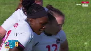 FINAL USA vs Canada ▷ 2023  Pan American Games 7s Women Highlights [upl. by Llehsar]