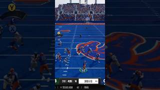 Malachi Nelson takes the check down and it goes 50 yards for a touchdown boisestate cfb25 shorts [upl. by Ginger]